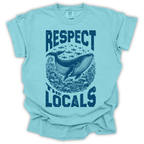 Respect the Locals Whale T-Shirt – Comfort Colors Relaxed Fit