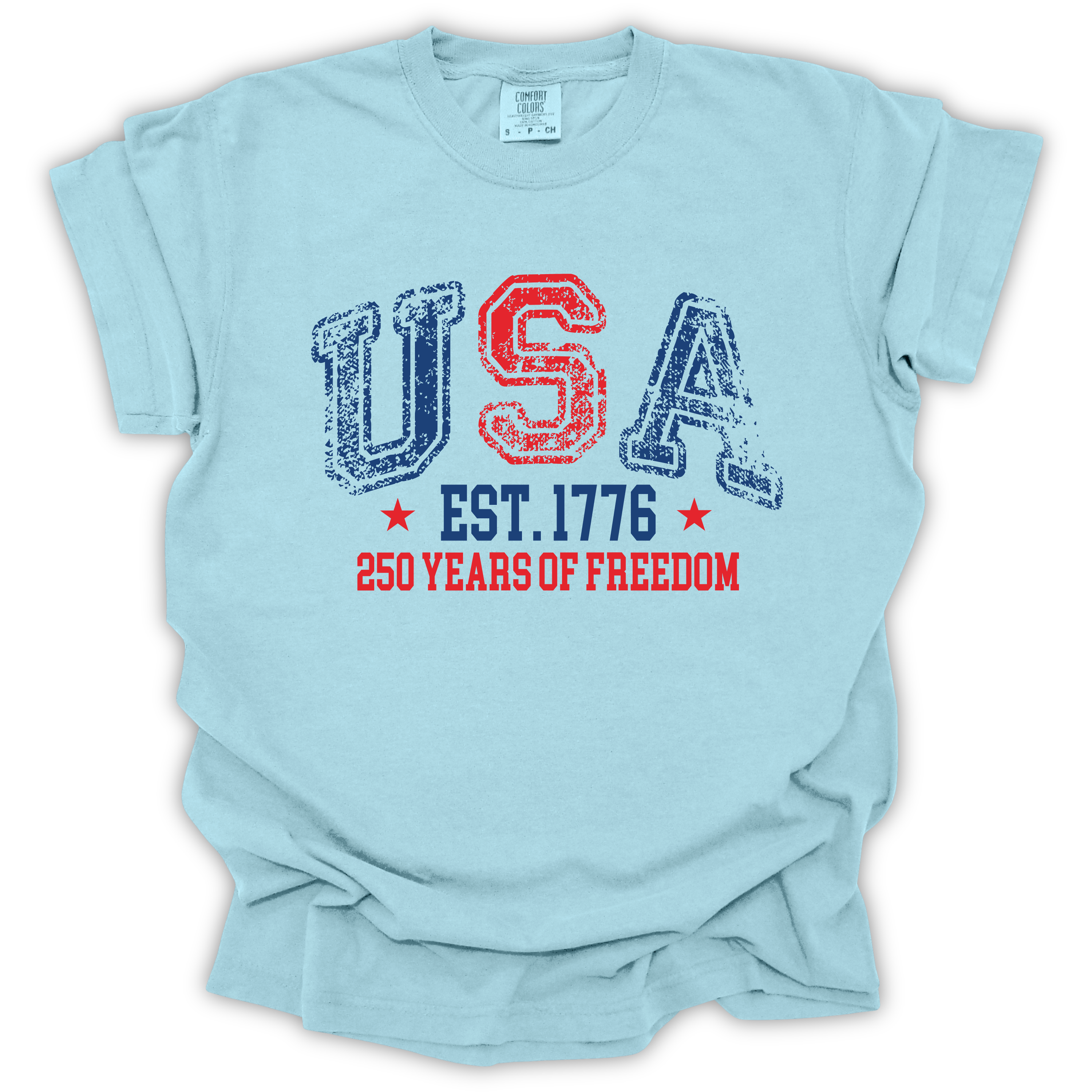 USA Add-On Tee $5 With Purchase - Comfort Colors Relaxed Fit