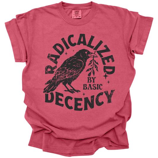 Radicalized by Basic Decency Tee