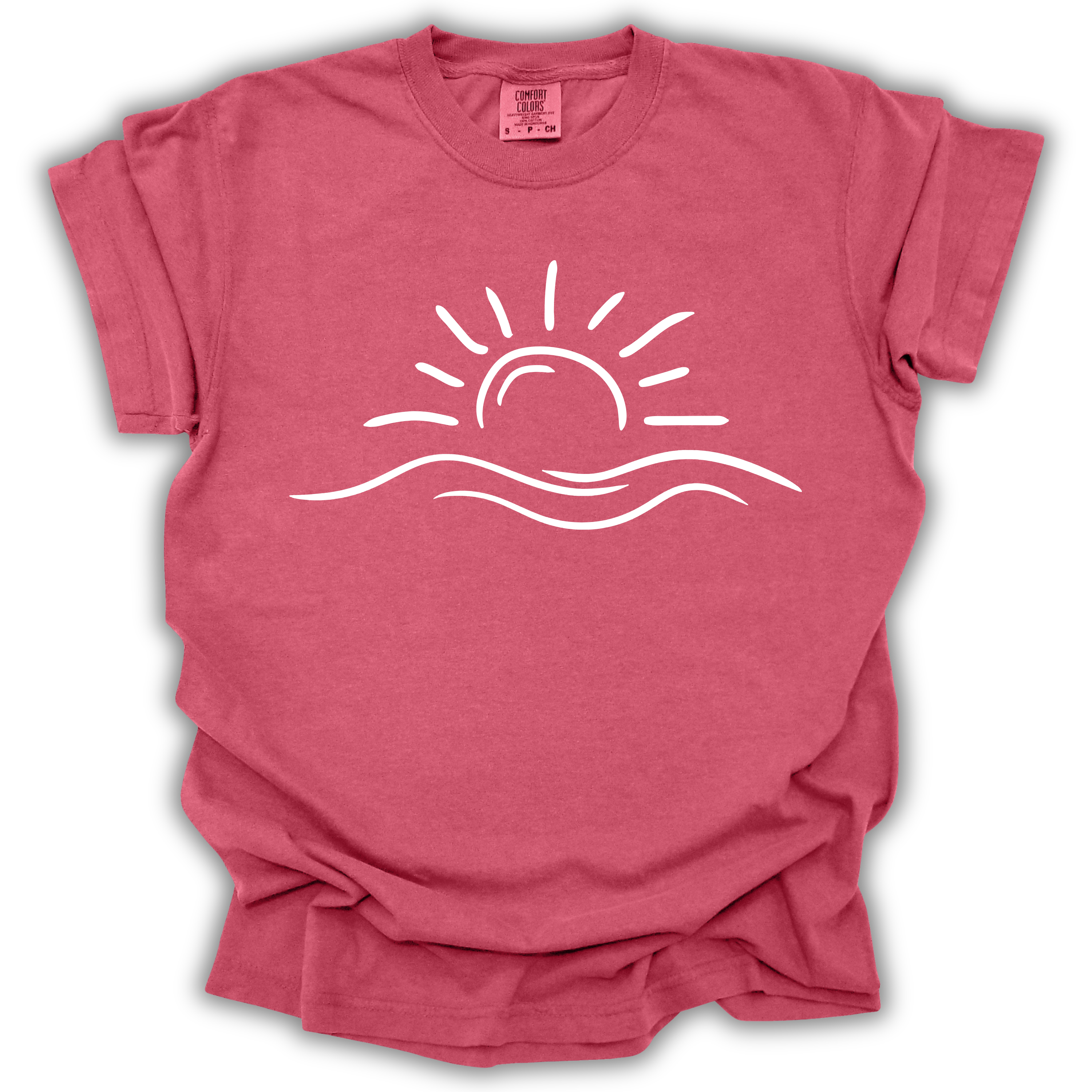 Sunrise Wave T-Shirt - Comfort Colors Relaxed Fit
