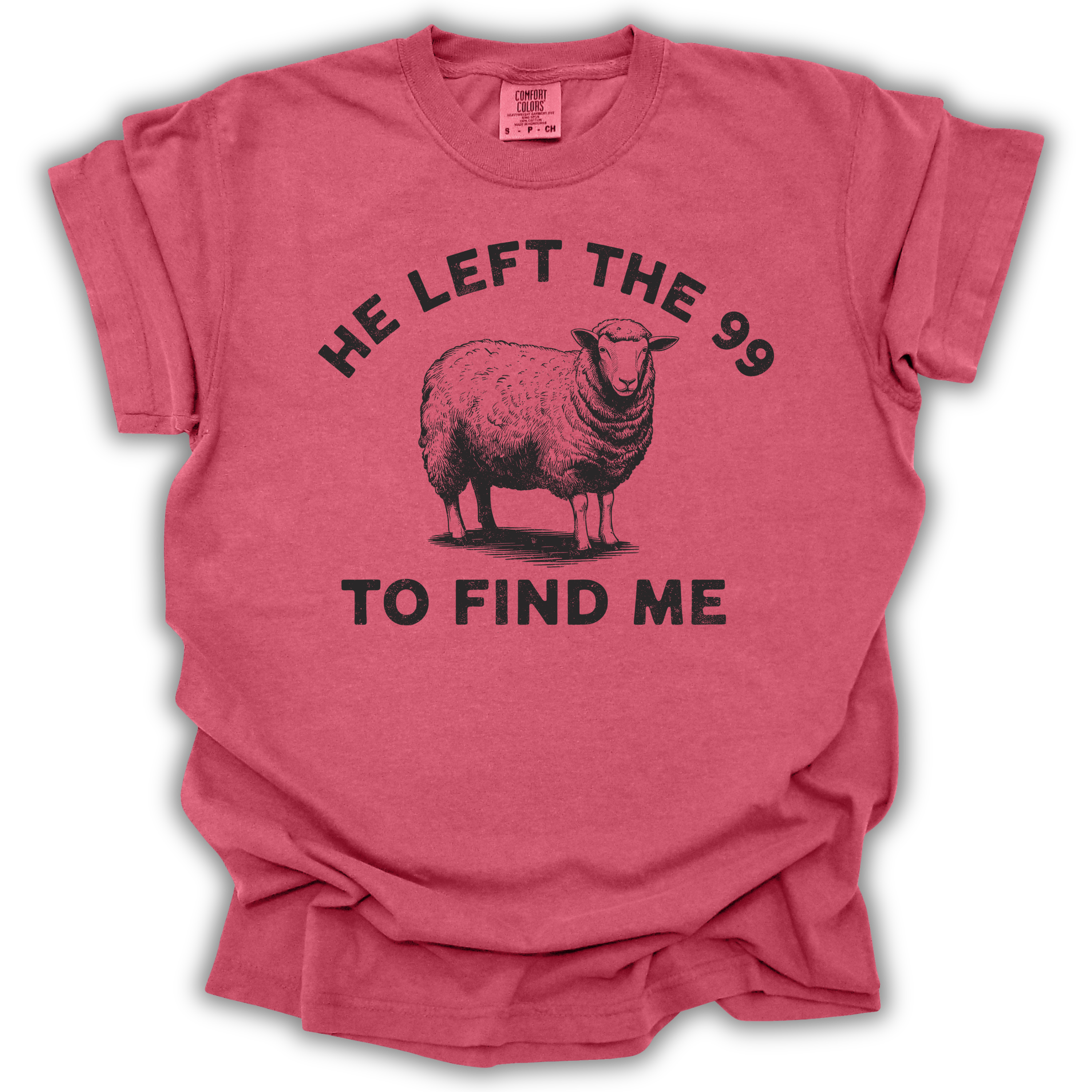 He Left the 99 Tee - Comfort Colors Relaxed Fit