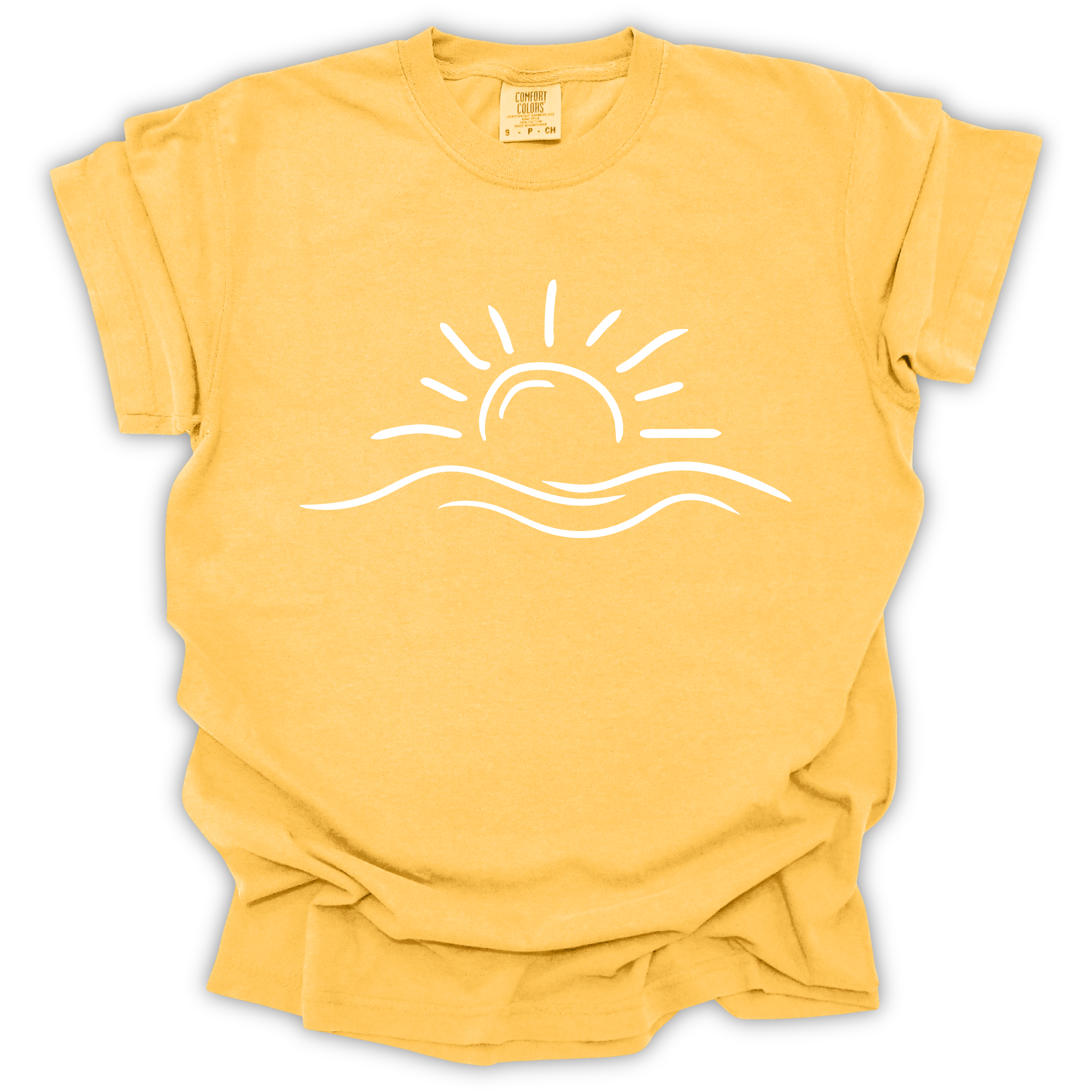 Sunrise Wave Tee - Comfort Colors Relaxed Fit