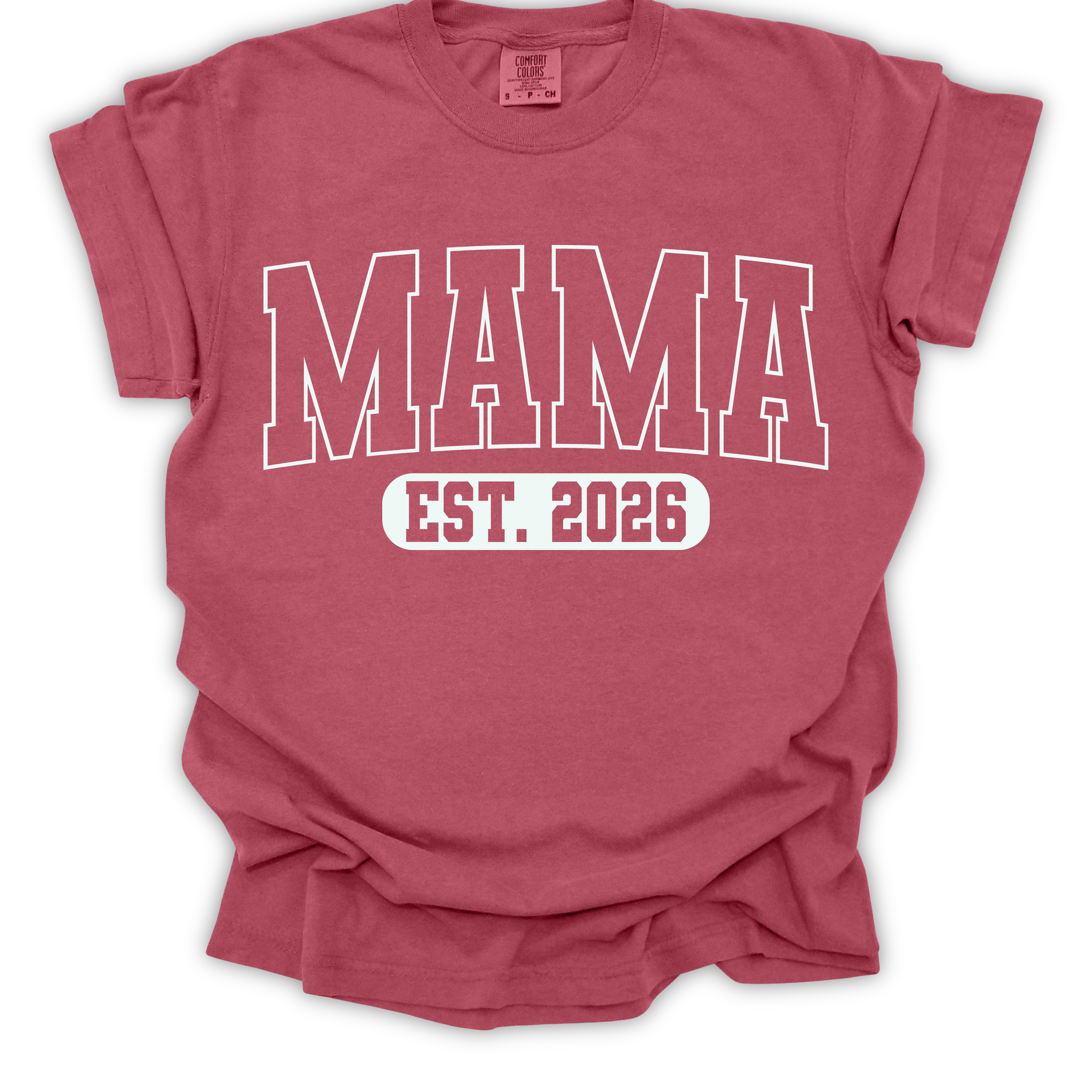 Mama Est. 2026 T-Shirt - Comfort Colors