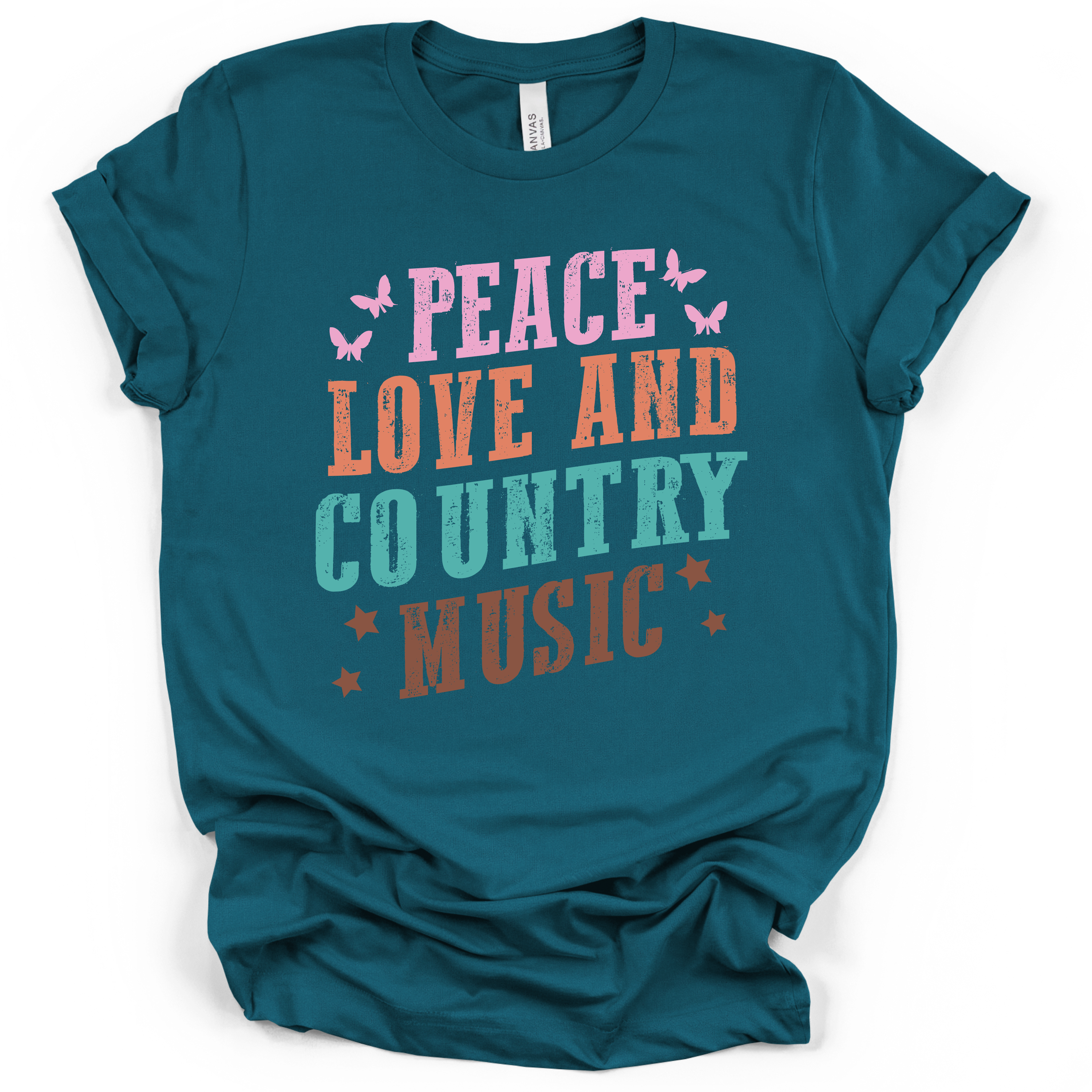 Country Music Lover Tee – Bella + Canvas Modern Fit | Country Music Shirt