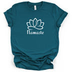 Namaste Lotus Yoga & Meditation Tee - Bella + Canvas Modern Fit
