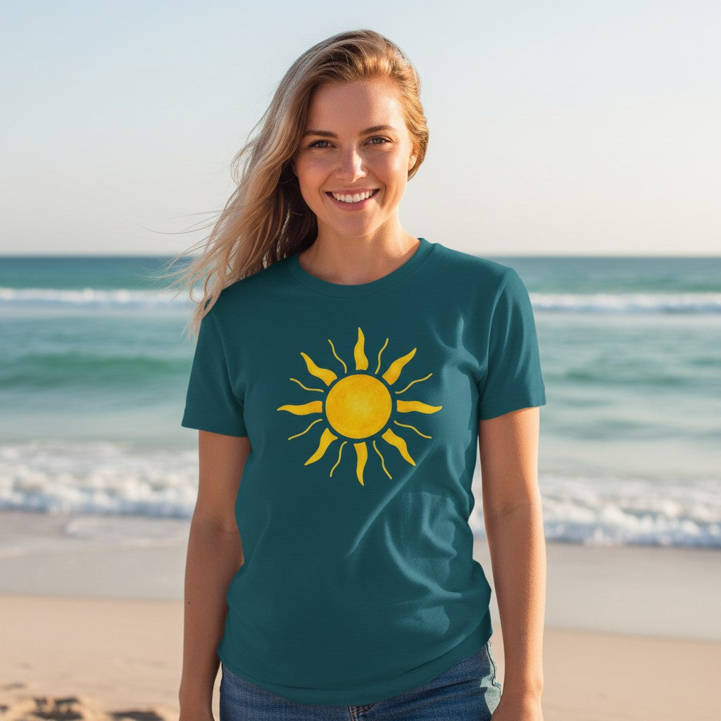 Sunshine Graphic Tee - Bella + Canvas Modern Fit