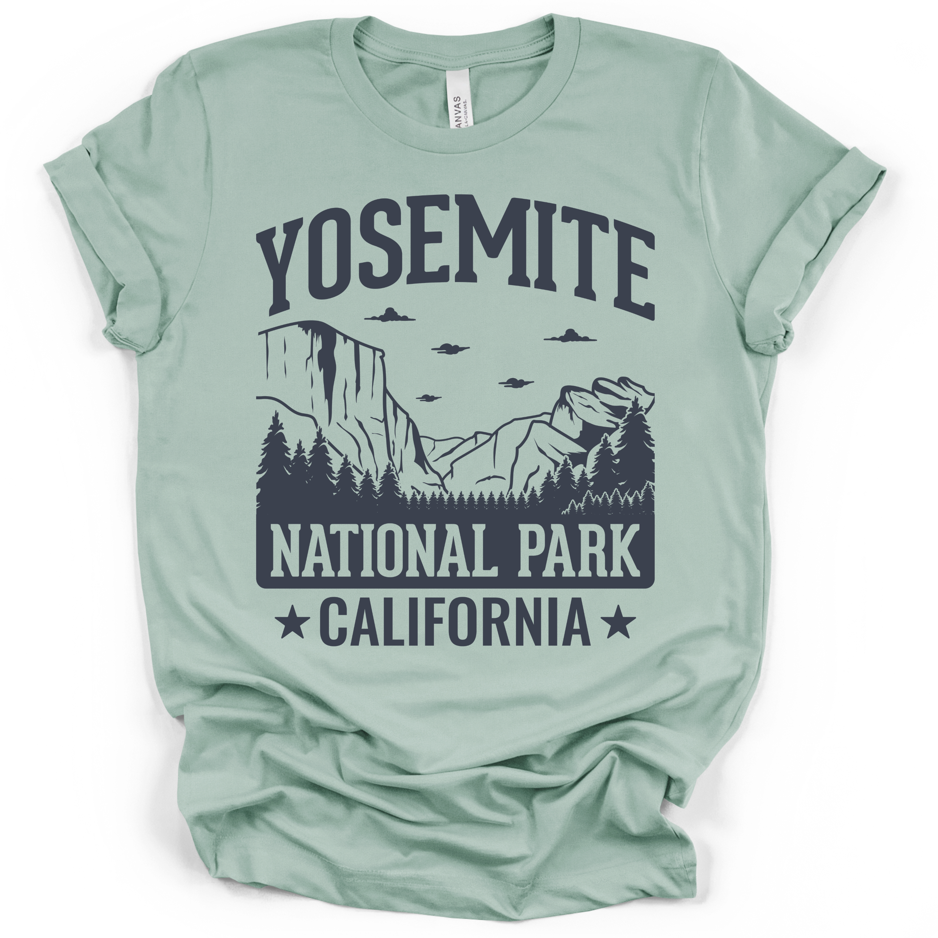 Yosemite National Park Tee – Bella + Canvas Modern Fit