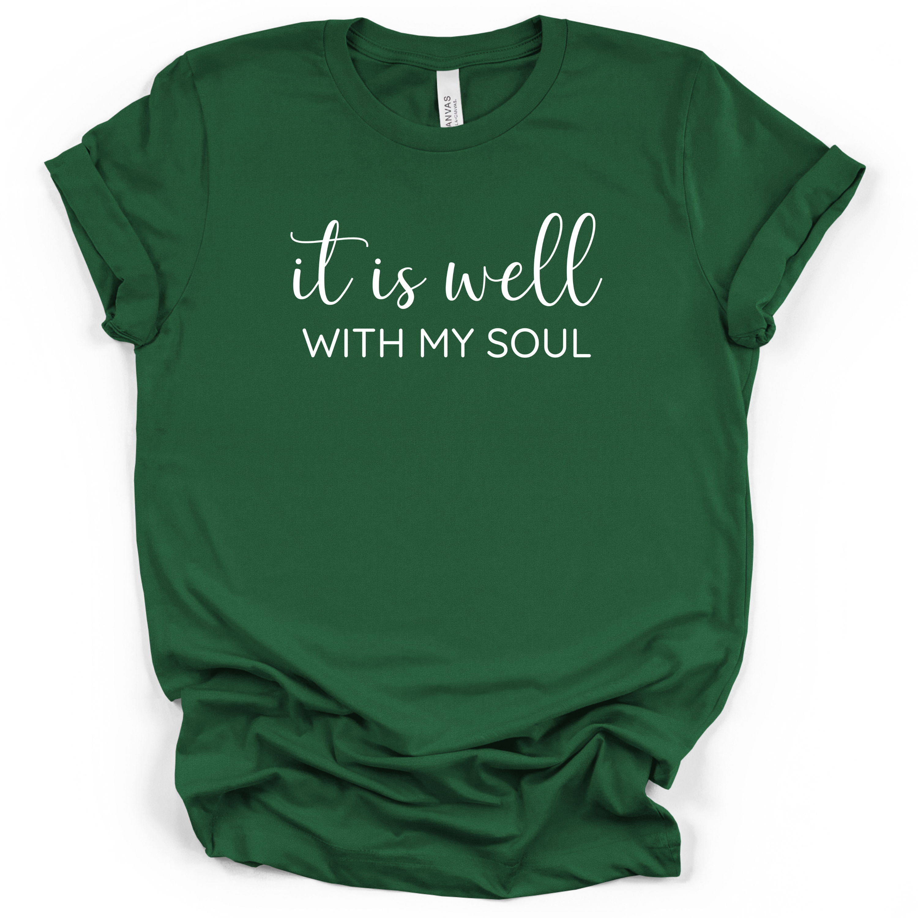 It Is Well With My Soul Tee - Bella + Canvas Modern Fit