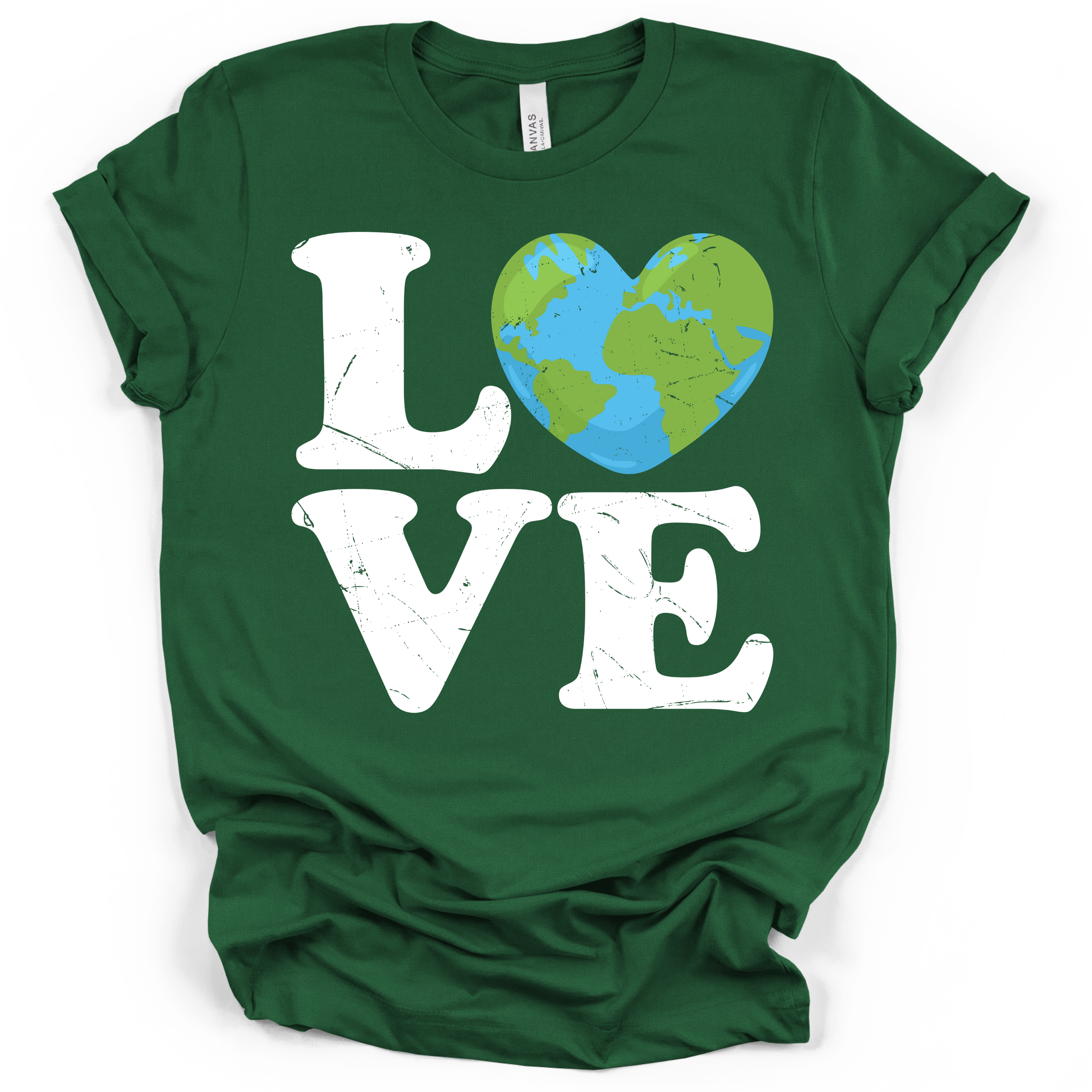 Earth Love Tee - Bella + Canvas