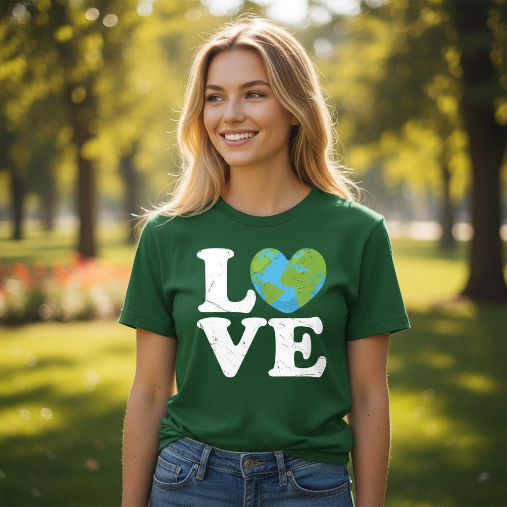 Earth Love Tee - Bella + Canvas