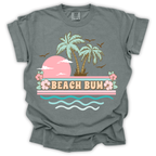 Beach Bum Palm Trees Tee – Comfort Colors Relaxed Fit