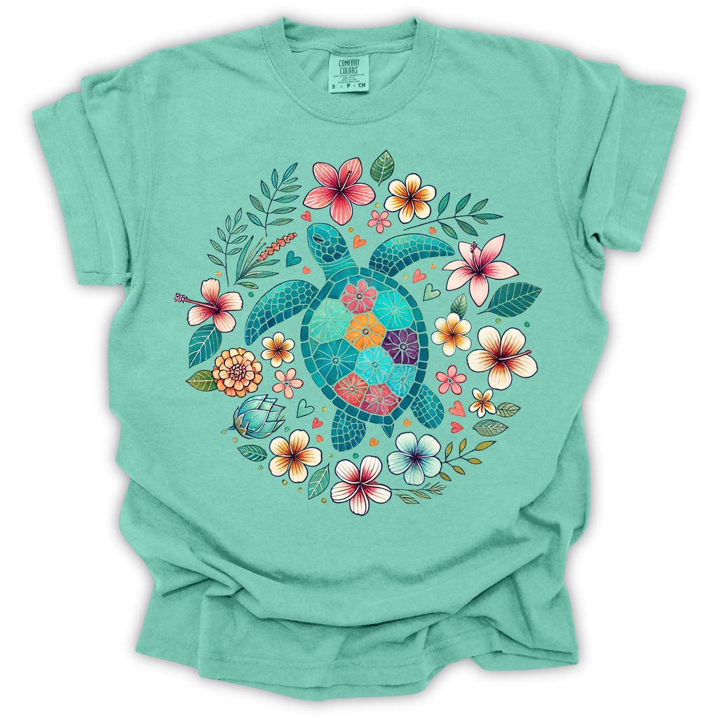 Sea Turtle Tee – Comfort Colors