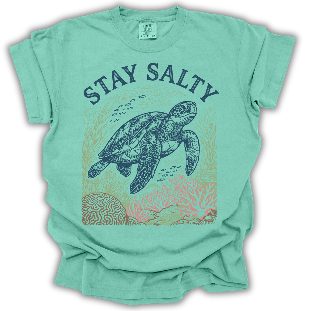 Stay Salty Sea Turtle