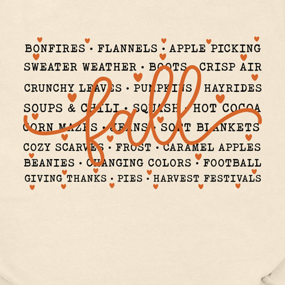Fall Words