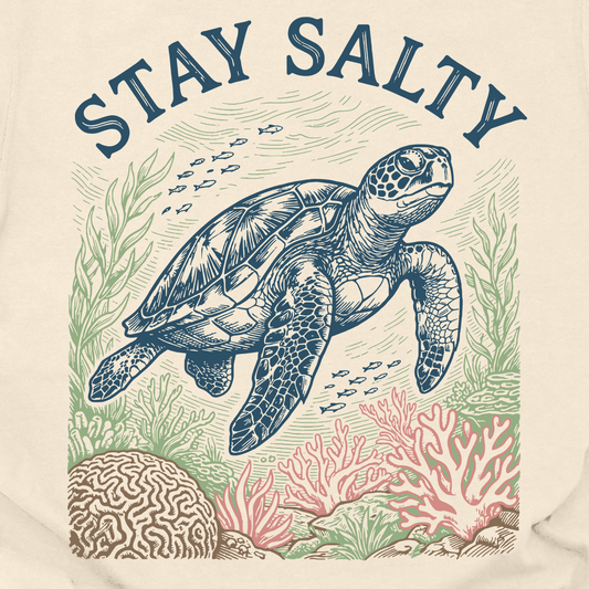 Salty Sea Turtle