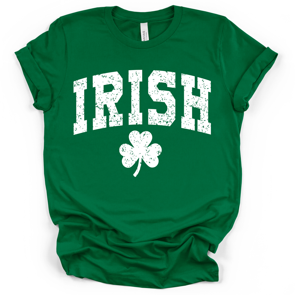 Irish Shamrock Tee – Bella + Canvas Modern Fit