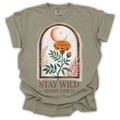 Stay Wild Moon Child T-Shirt – Comfort Colors Relaxed Fit