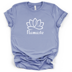 Namaste Lotus Yoga & Meditation Tee - Bella + Canvas Modern Fit