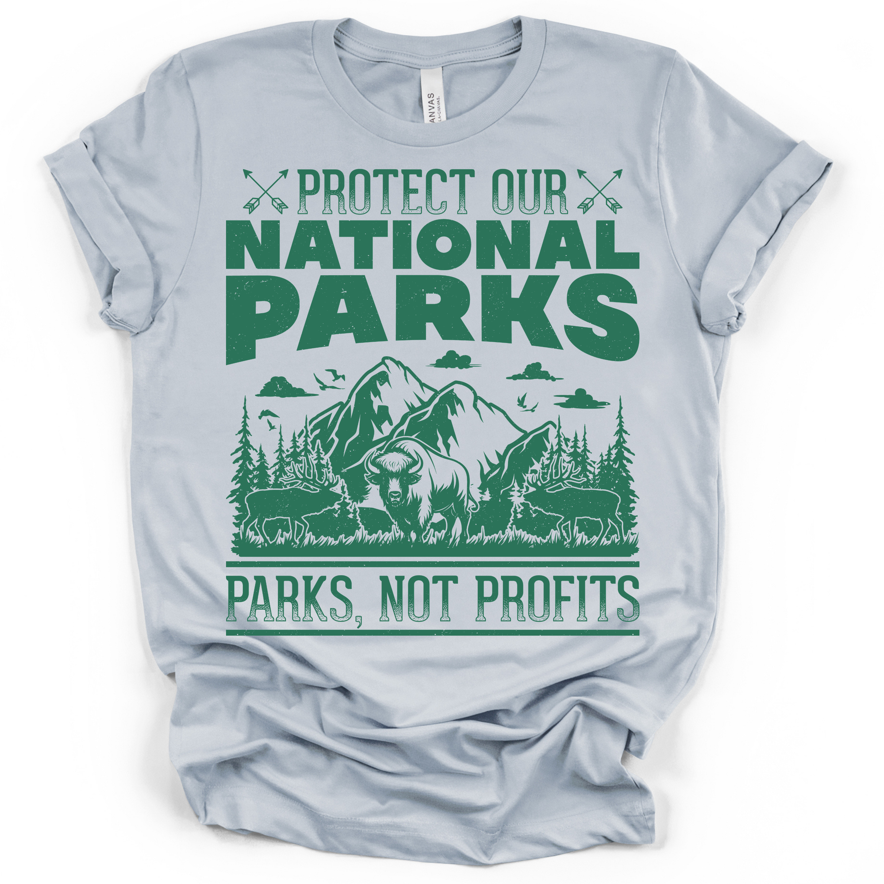 Protect Our National Parks Tee - Bella + Canvas Modern Fit