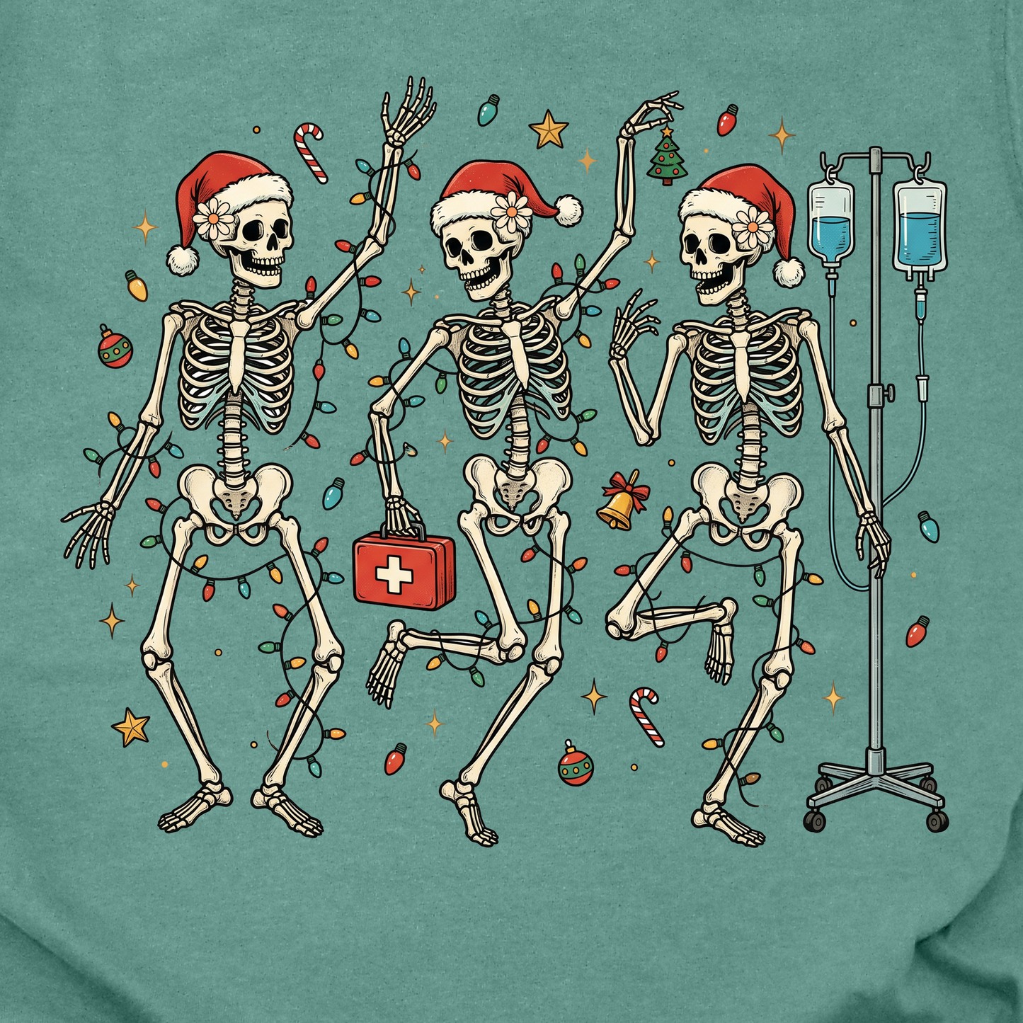 Dancing Healthcare Skeletons