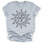 Celestial Sun & Moon T-Shirt – Bella + Canvas Modern Fit
