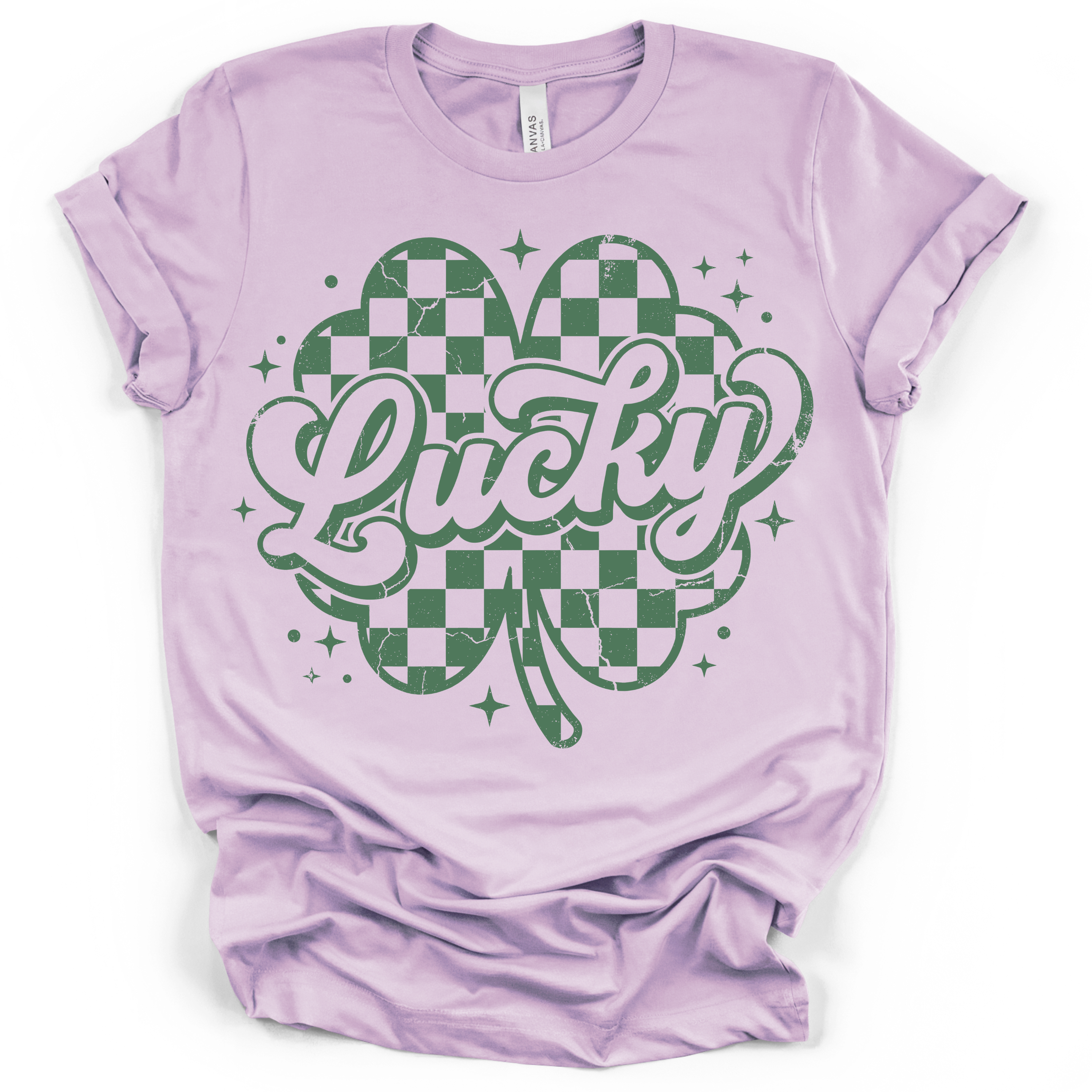 Lucky Shamrock Irish T-Shirt – Bella + Canvas Modern Fit