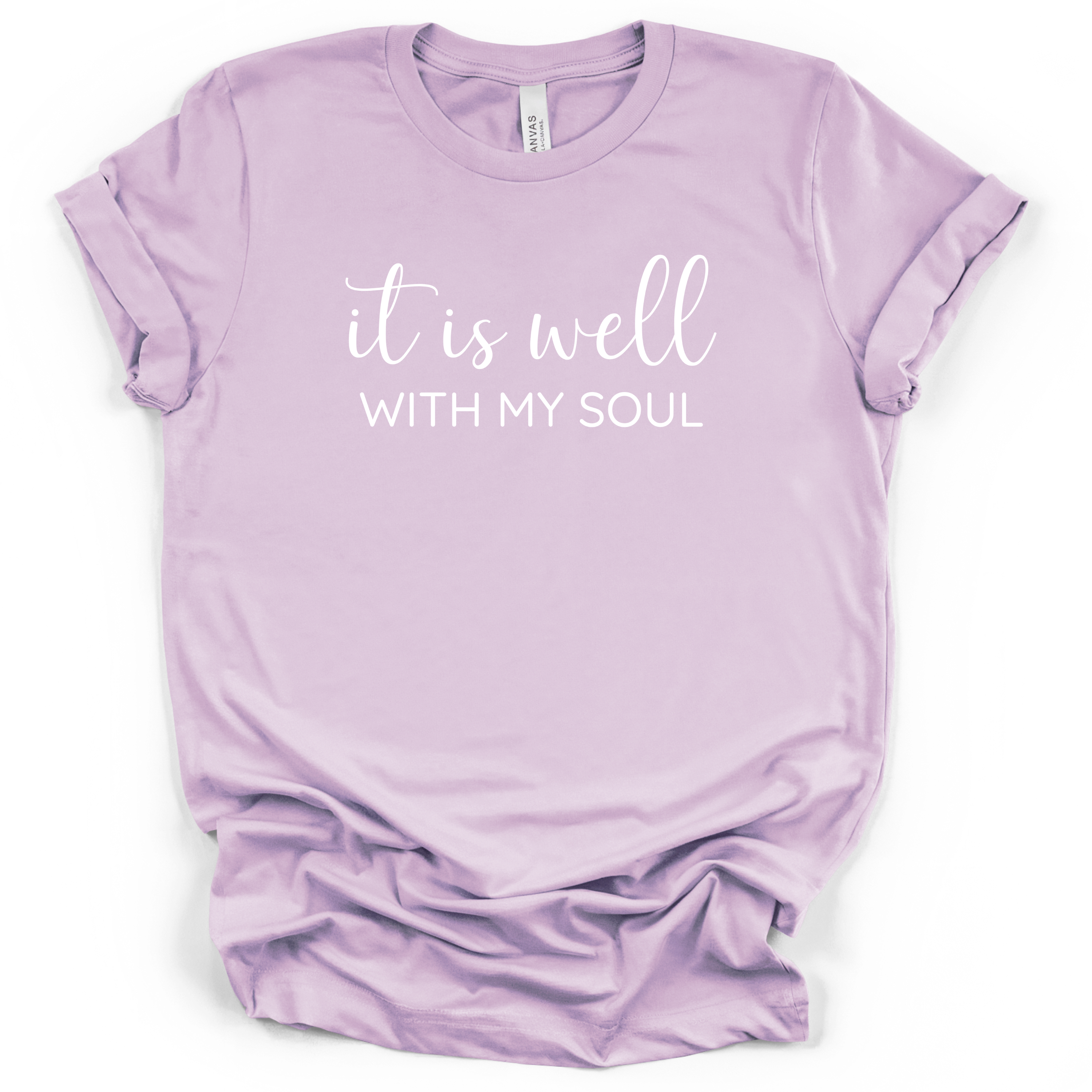 It Is Well With My Soul Tee - Bella + Canvas Modern Fit