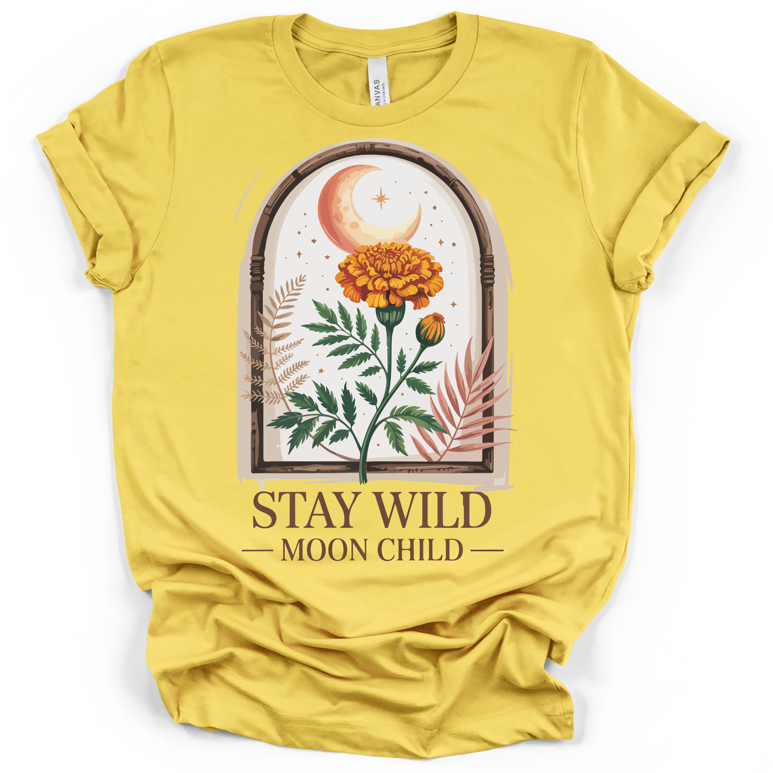 Stay Wild Moon Child T-Shirt – Bella + Canvas Modern Fit