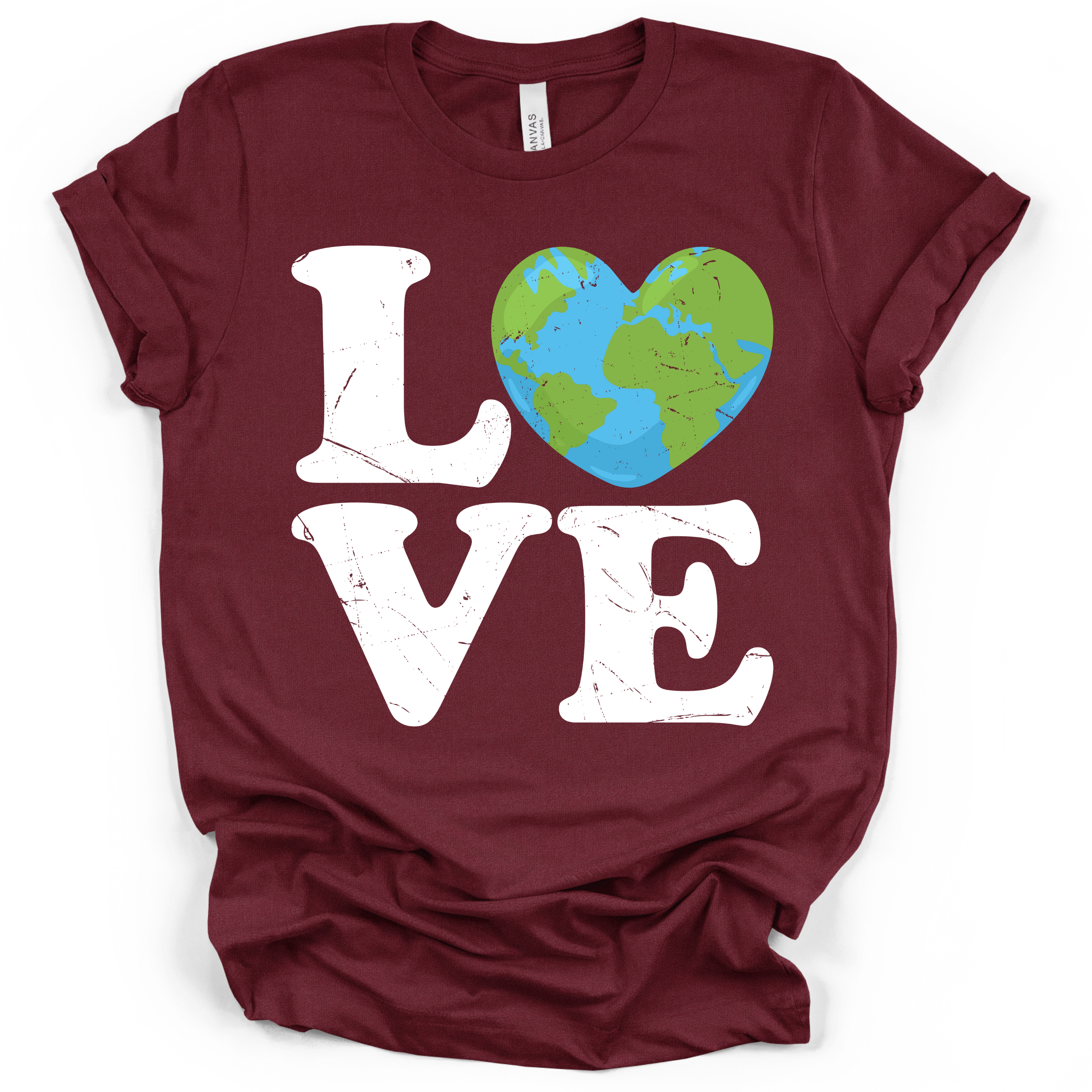Earth Love Tee - Bella + Canvas