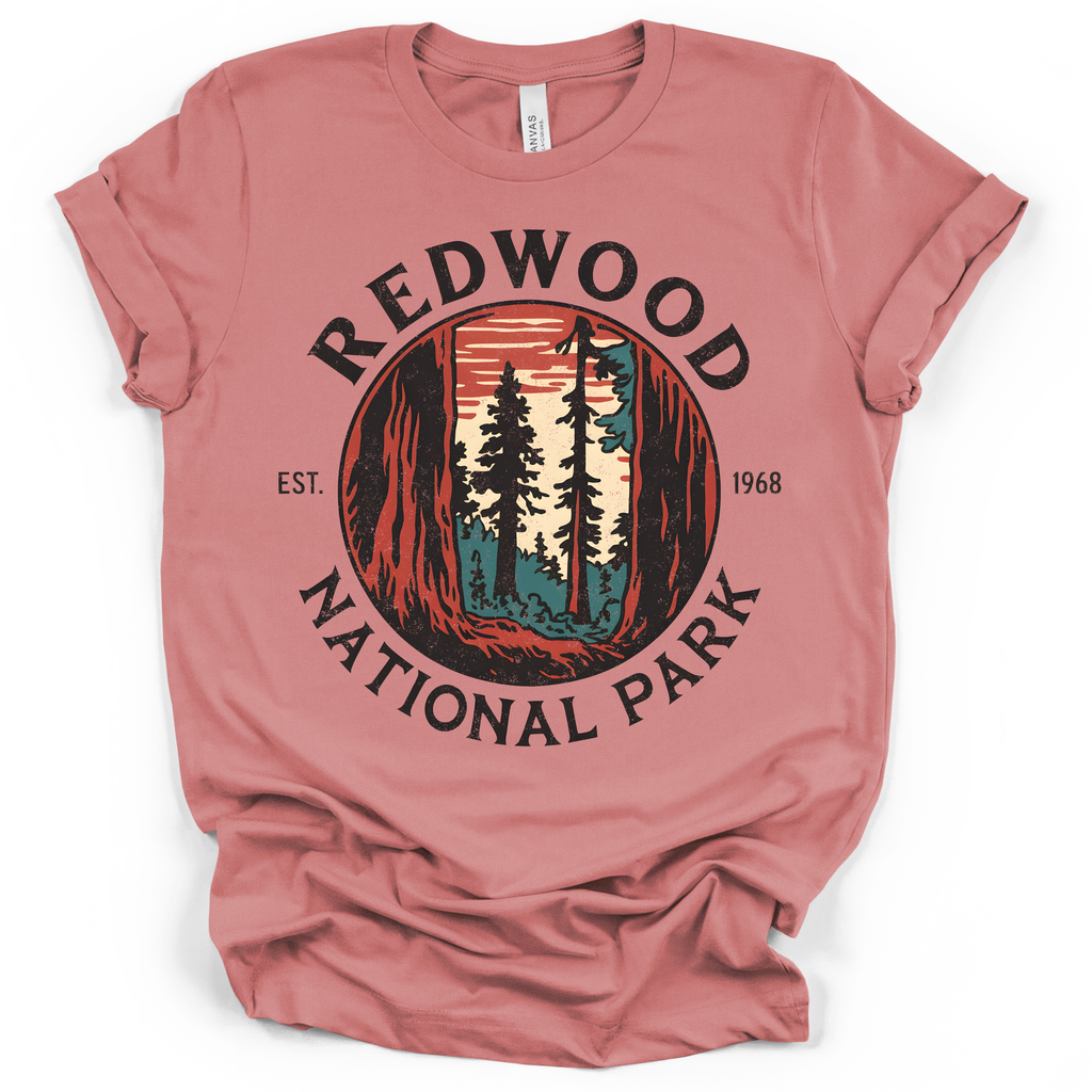 Redwood National Park Tee - Bella + Canvas Modern Fit