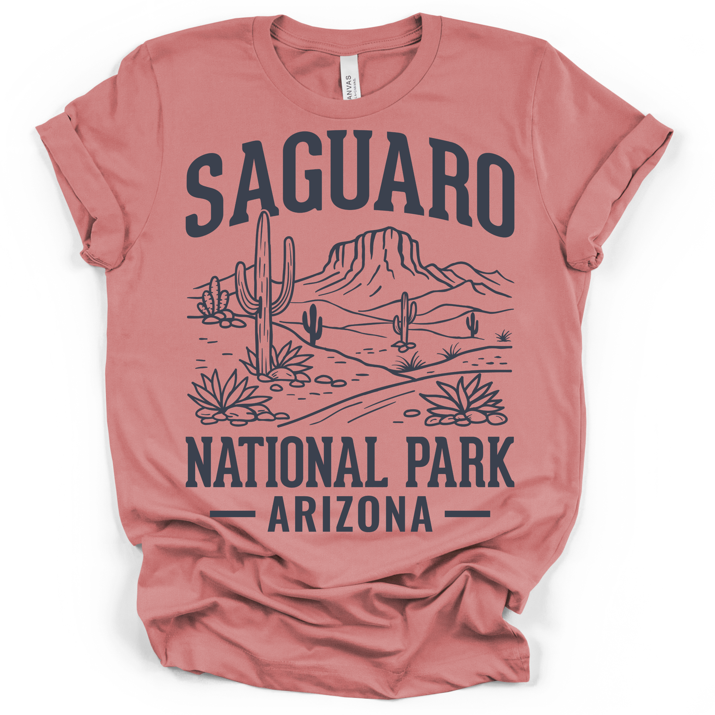 Saguaro National Park T-Shirt – Bella + Canvas