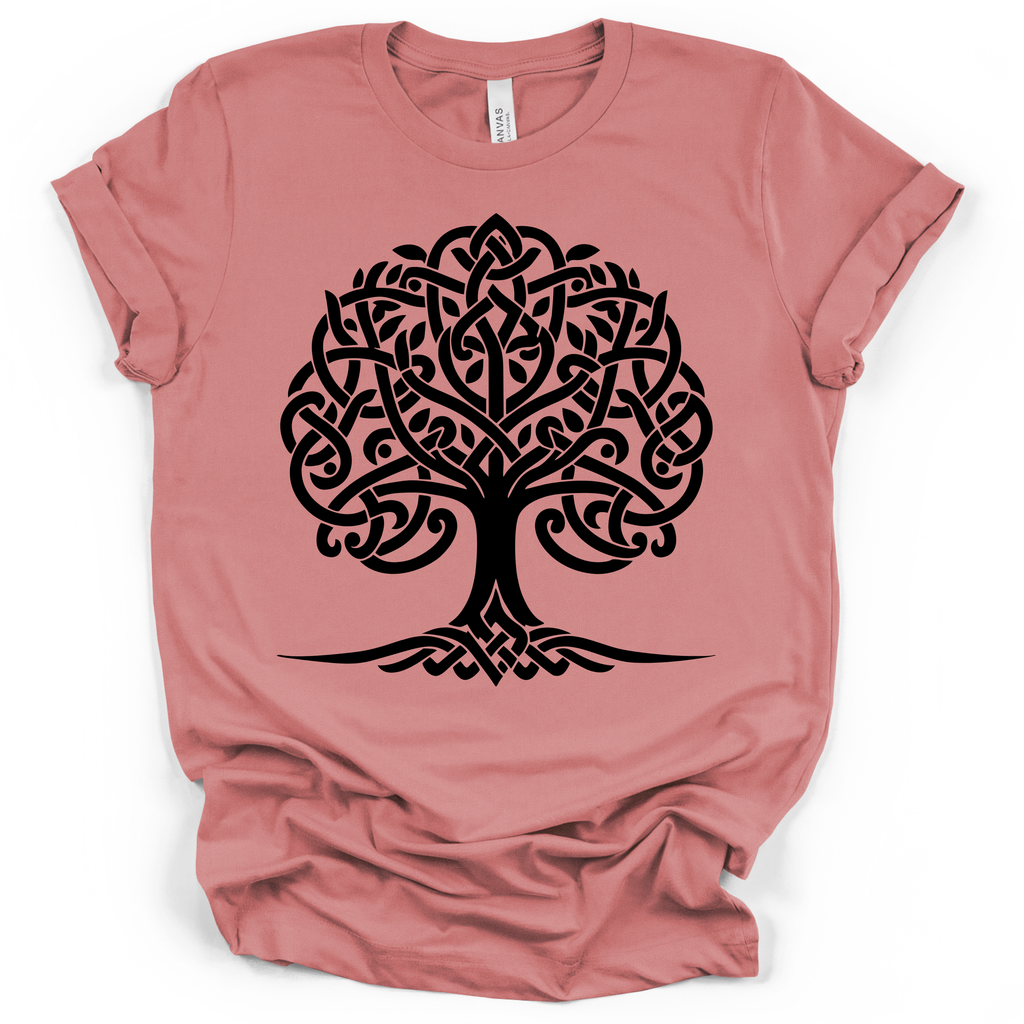 Celtic Tree of Life Tee – Bella + Canvas Modern Fit