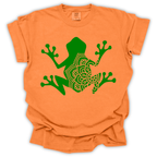 Frog Mandala Nature Tee – Comfort Colors Relaxed Fit