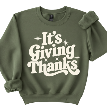 It’s Giving Thanks Crewneck