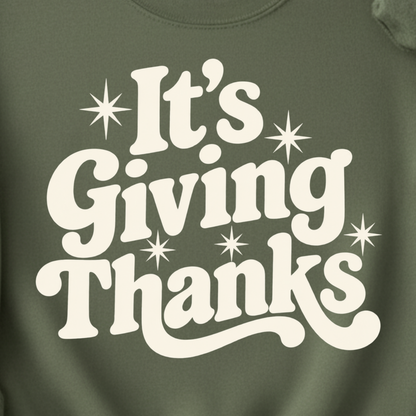 It’s Giving Thanks Crewneck