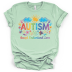 Autism Awareness Rainbow T-Shirt – Bella + Canvas Modern Fit