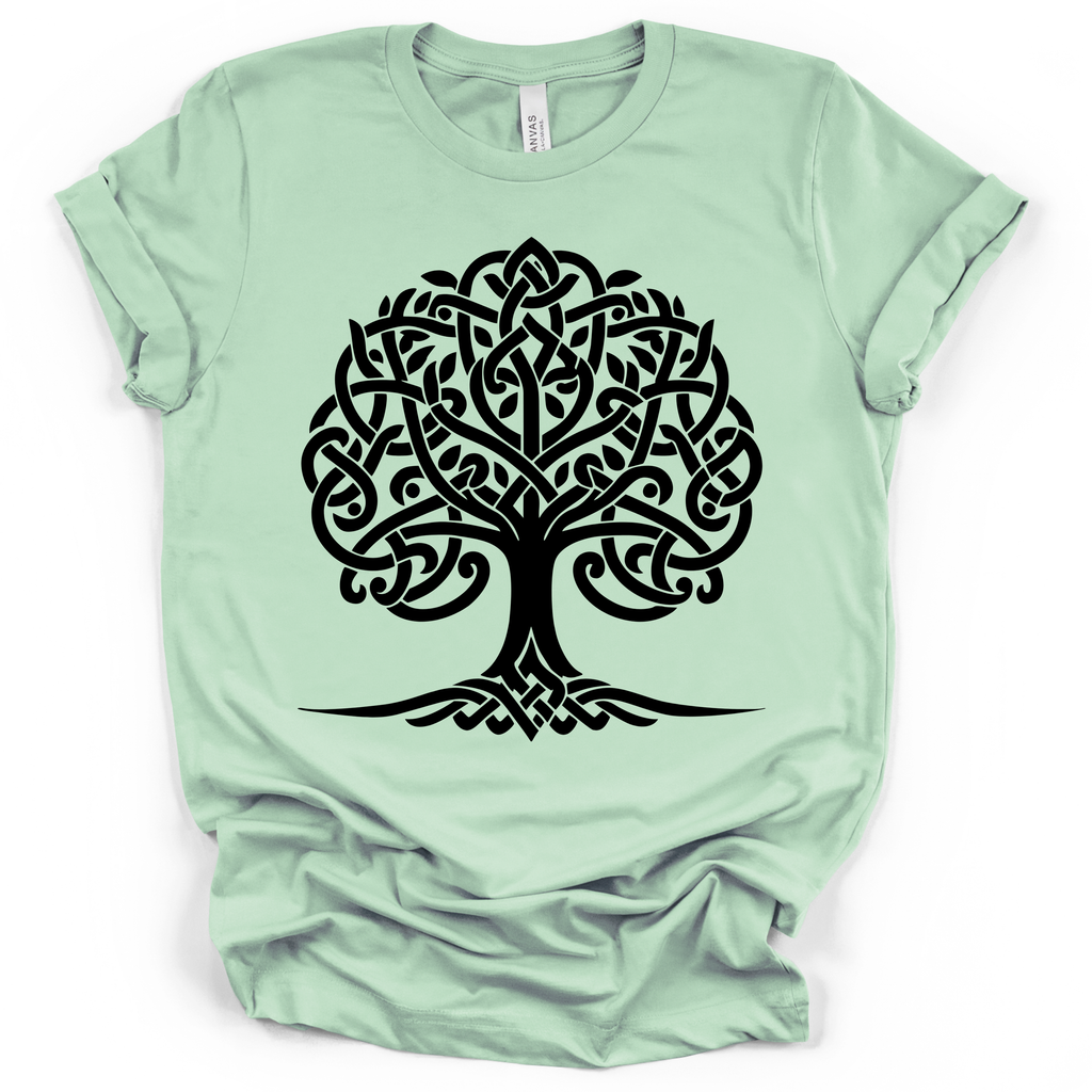 Celtic Tree of Life Tee – Bella + Canvas Modern Fit