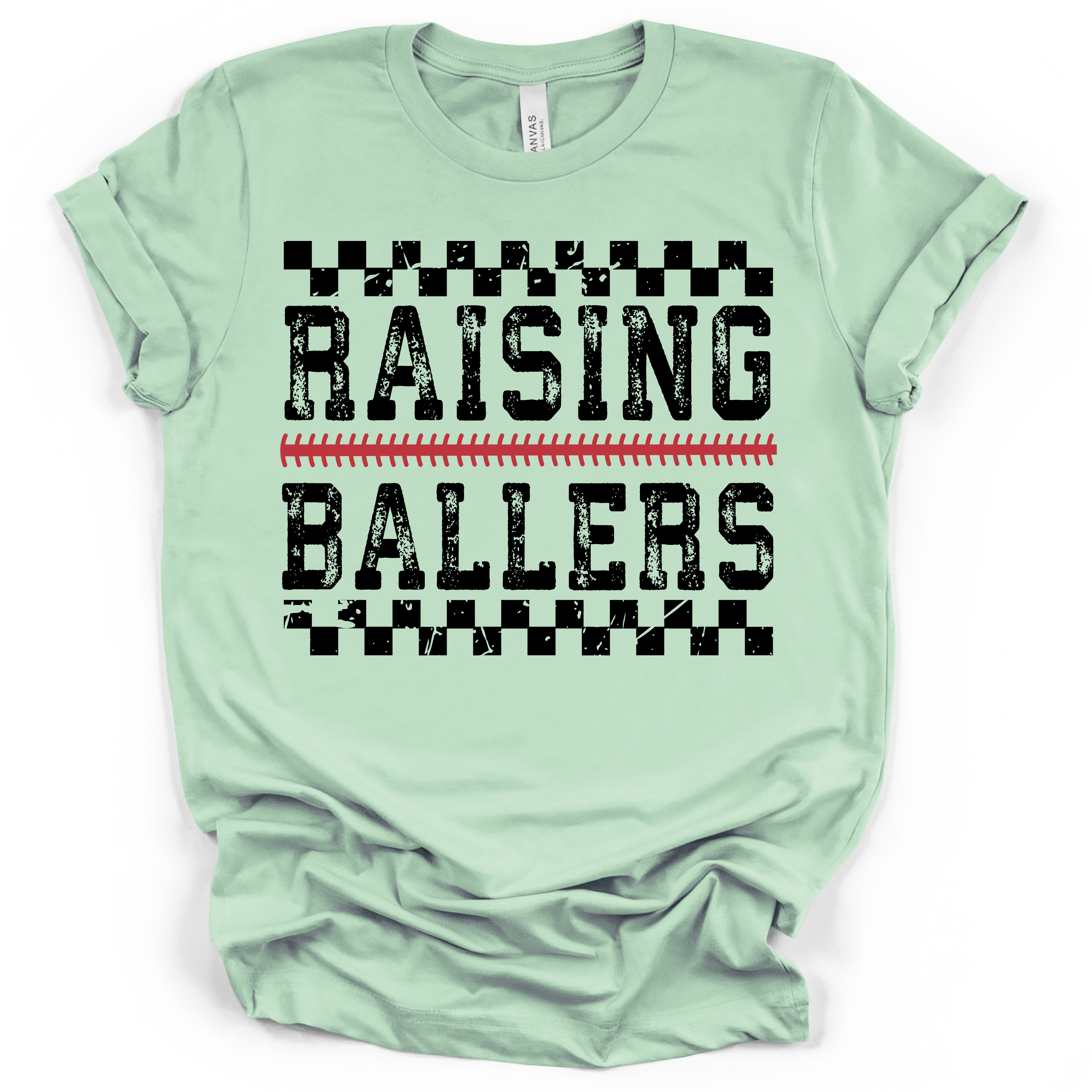 Raising Ballers Baseball Mom/Dad T-Shirt – Bella + Canvas Modern Fit