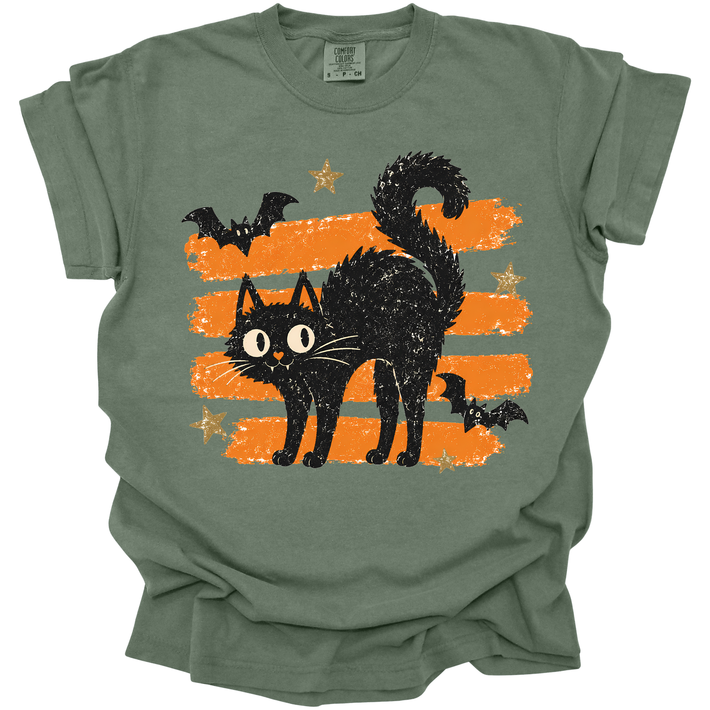 Retro Black Cat