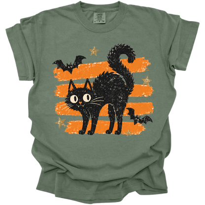 Retro Black Cat