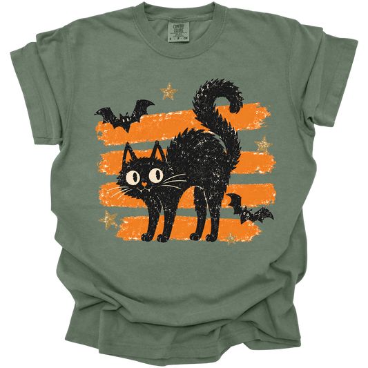 Retro Black Cat