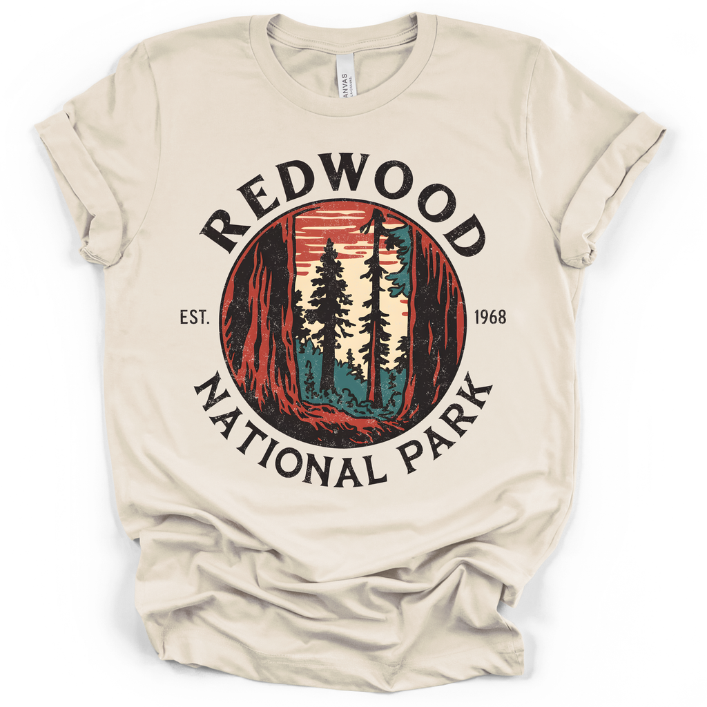 Redwood National Park Tee - Bella + Canvas Modern Fit