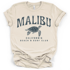Malibu California Beach & Surf Club Tee – Bella + Canvas Modern Fit