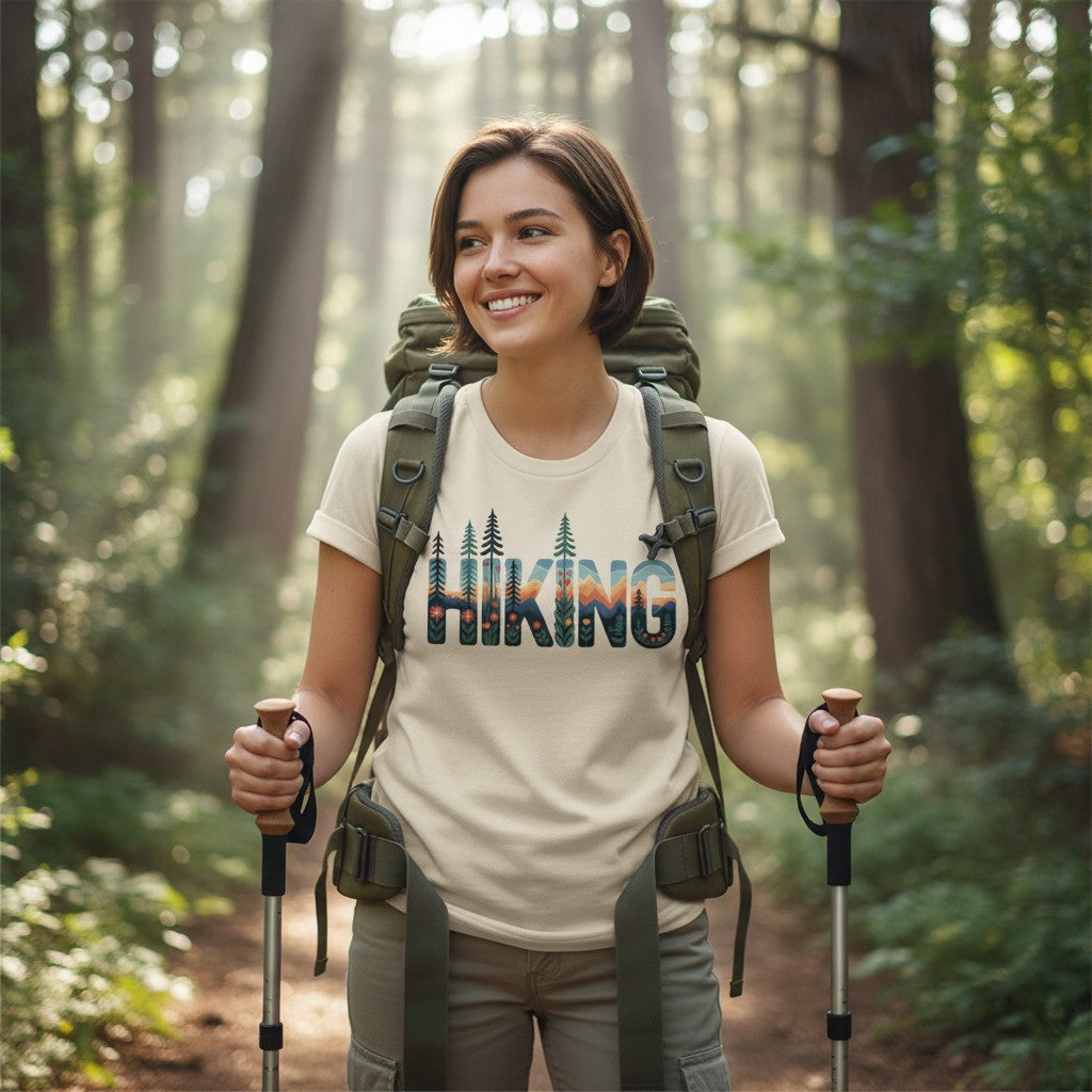 Hiking Tee - Bella + Canvas