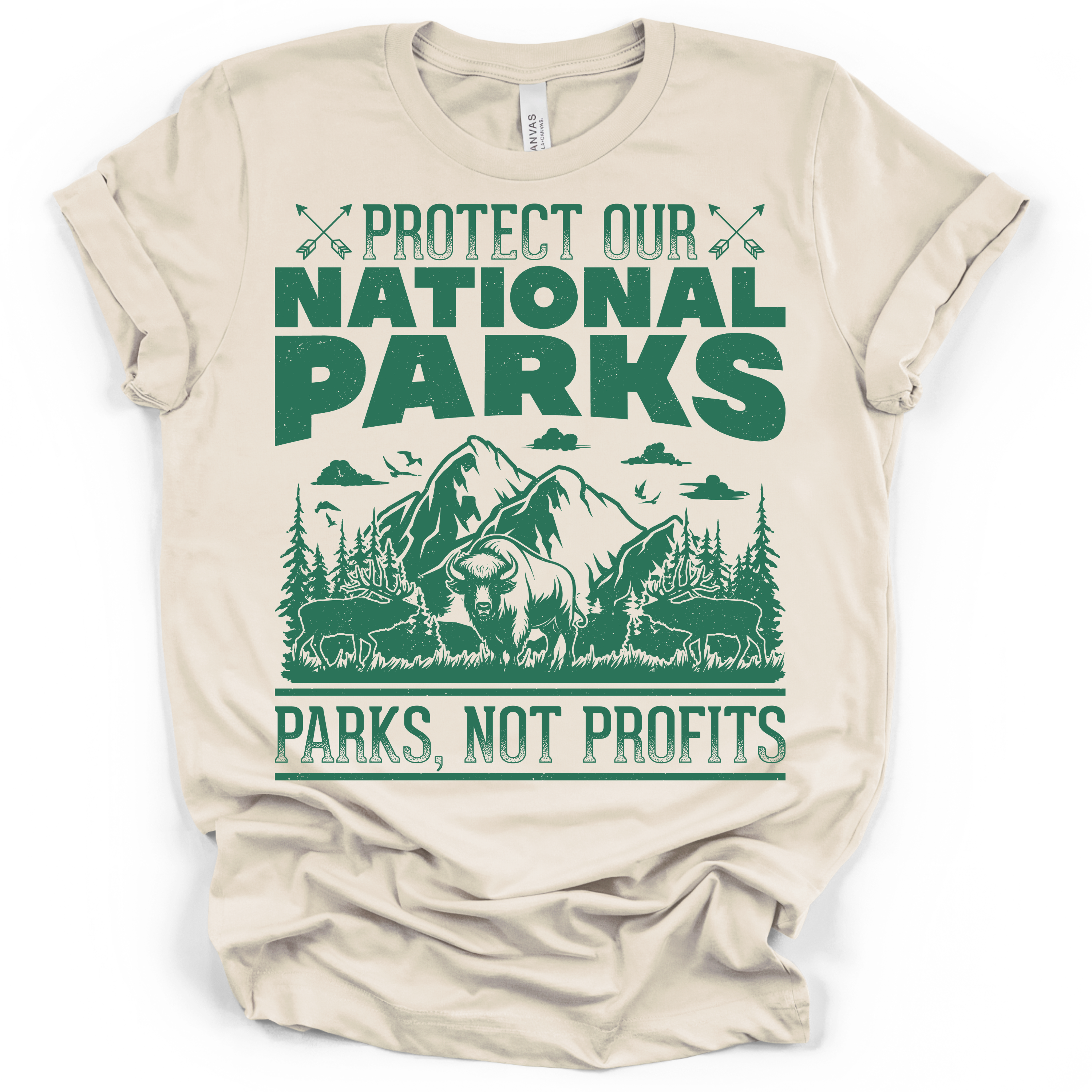 Protect Our National Parks Tee - Bella + Canvas Modern Fit
