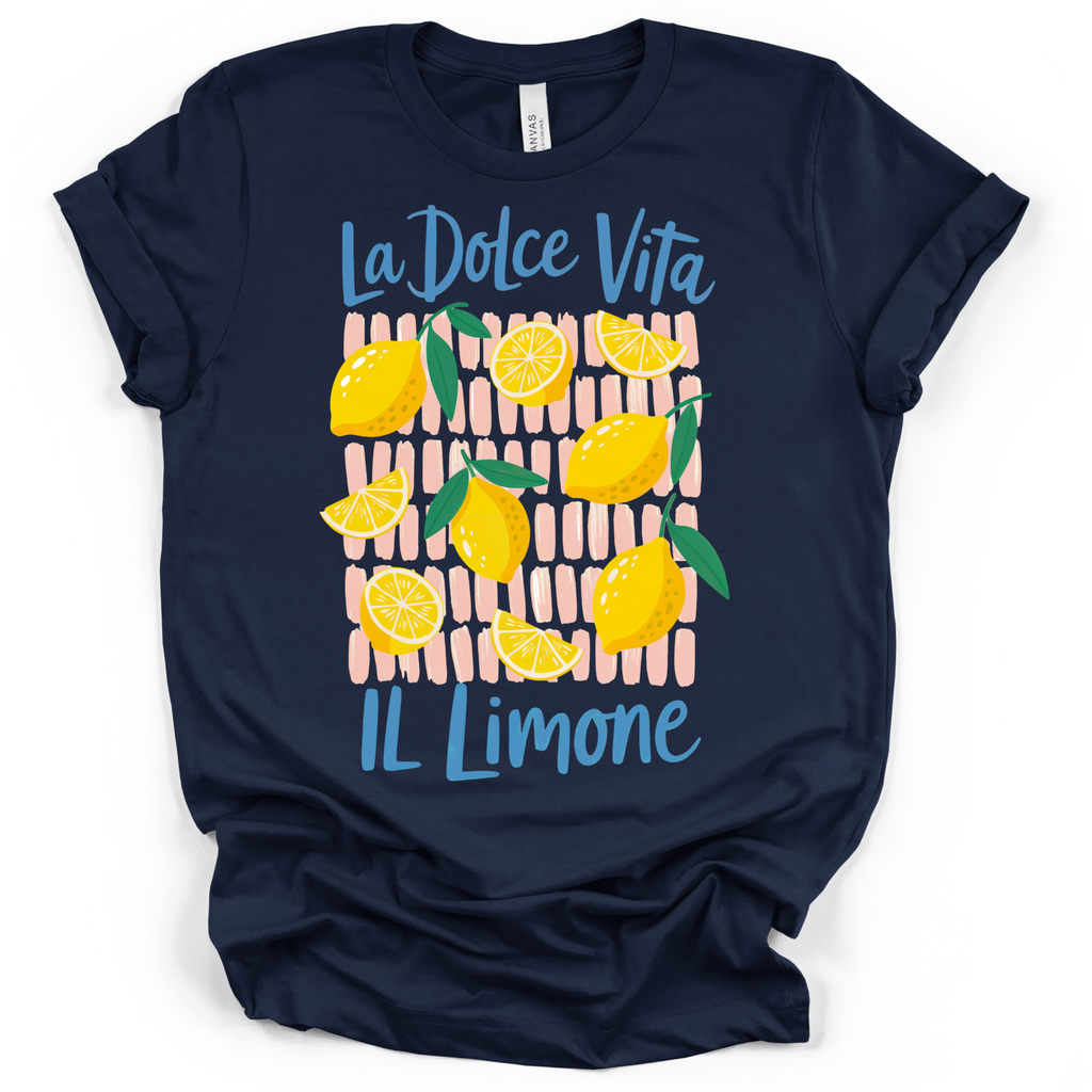 La Dolce Vita Il Limone T-Shirt – Bella + Canvas Modern Fit