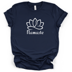 Namaste Lotus Yoga & Meditation Tee - Bella + Canvas Modern Fit