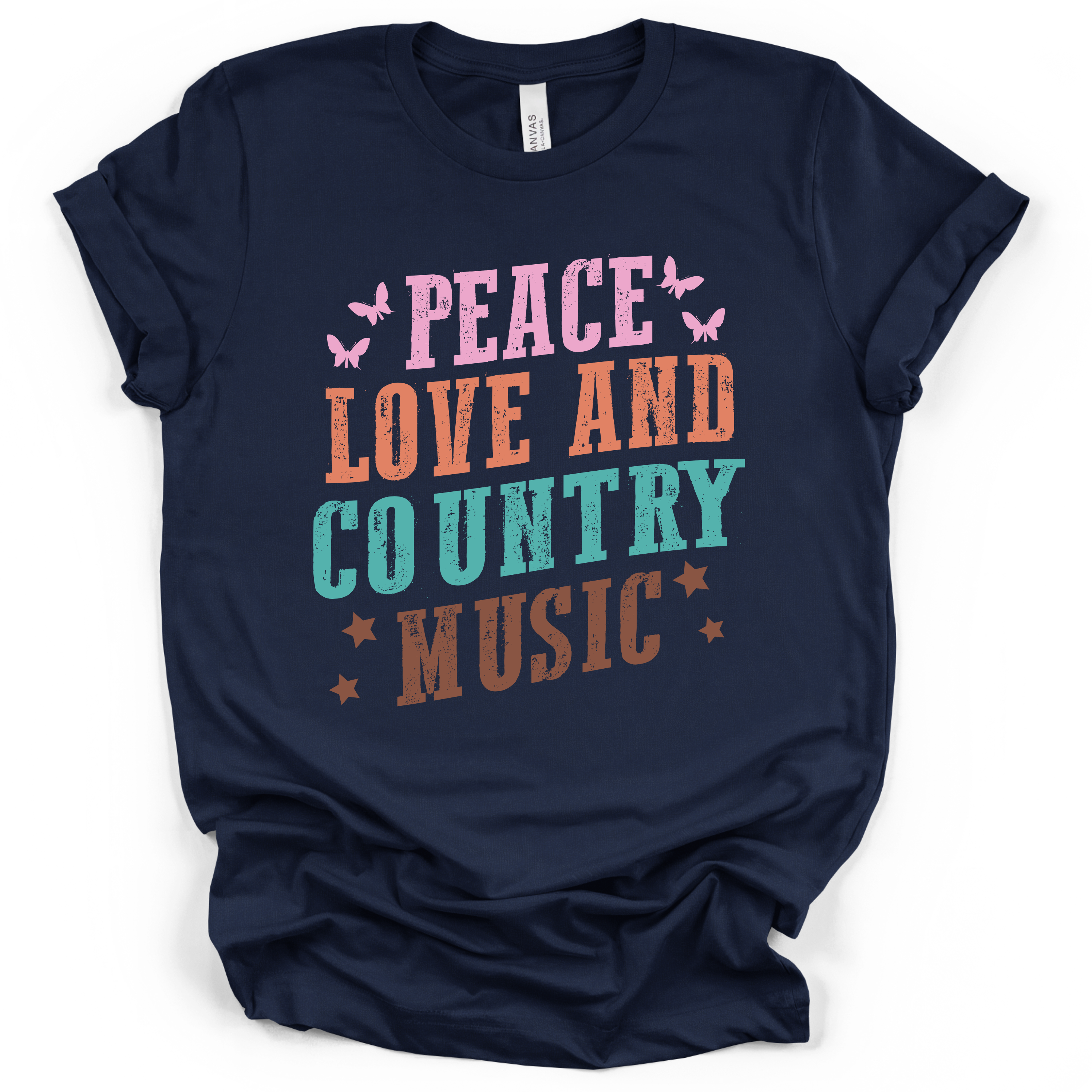Country Music Lover Tee – Bella + Canvas Modern Fit | Country Music Shirt