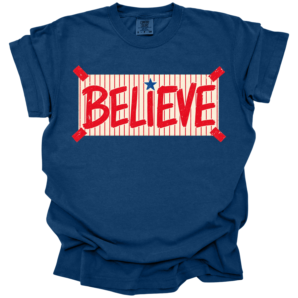 Believe Philly Baseball Tee