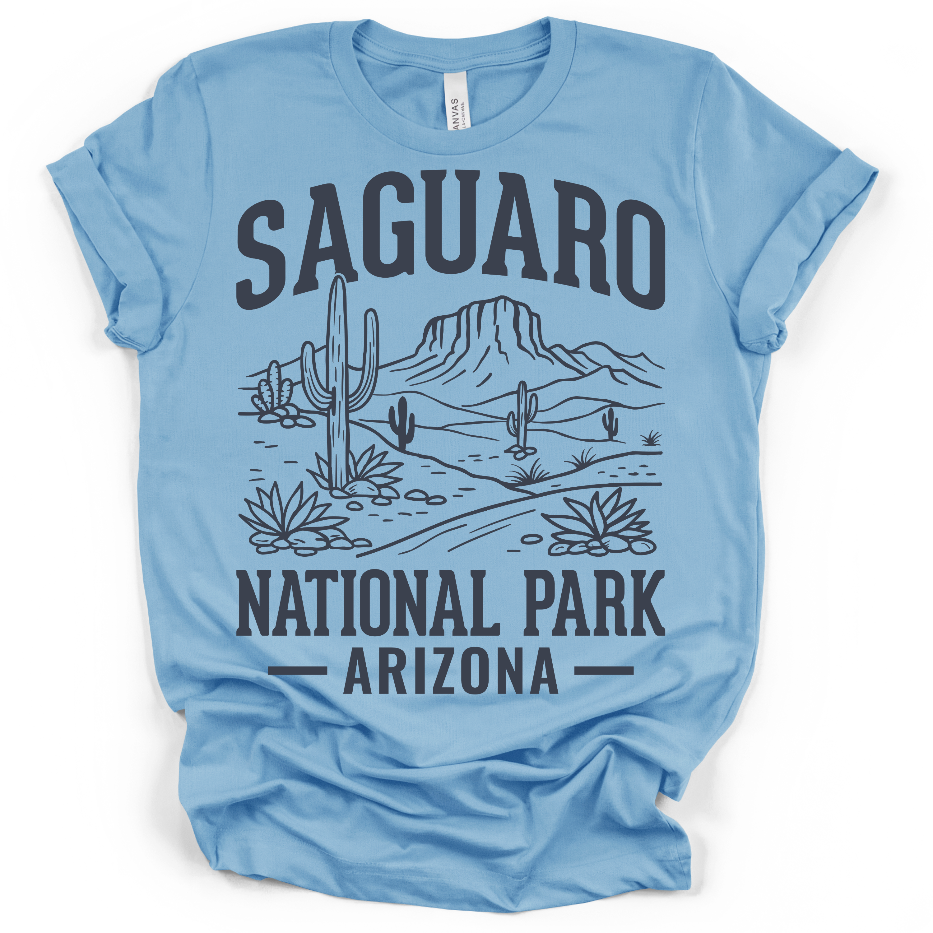 Saguaro National Park T-Shirt – Bella + Canvas